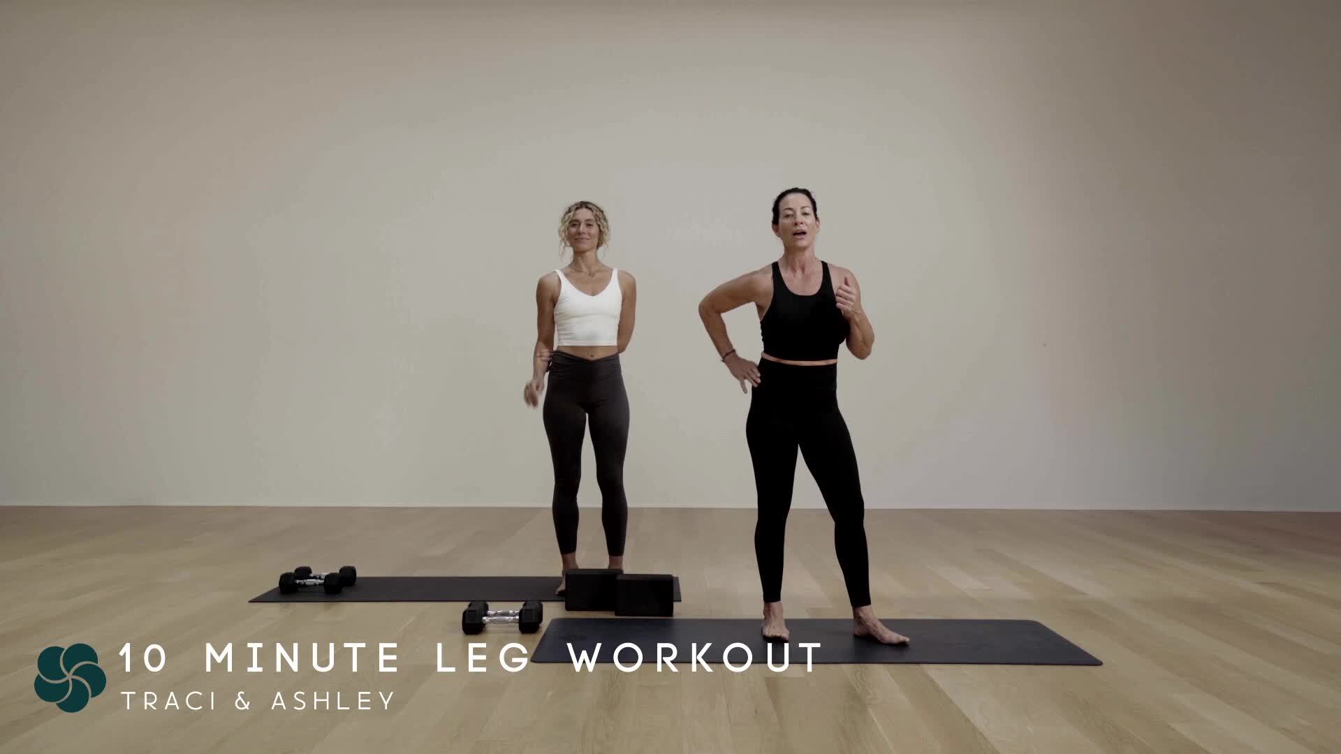 10 Minute Yoga For Leg Strength 